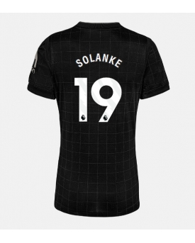 Billige Fotballdrakt Tottenham Hotspur Dominic Solanke #19 Replika Bortedrakt Dame 2025-26 Kortermet Billige Fotballdrakt Tottenham Hotspur Dominic Solanke #19 Replika Bortedrakt Dame 2025-26 Kortermet